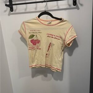 Urban Outfitters Cherry Baby Tee